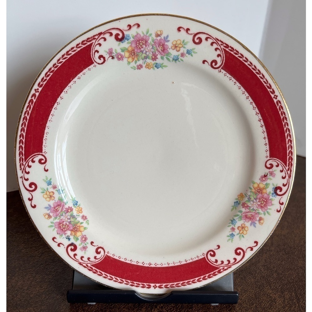 Antique Homer Laughlin Bread/Appetizer Plates Set of 4